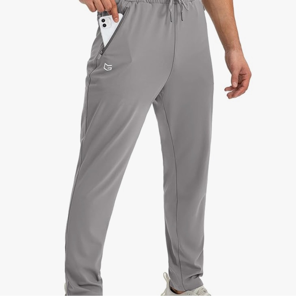 G Gradual Men’s Gray Athletic Sweatpants